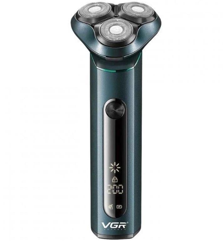 Електробритва акумуляторна VGR V-310 IPX7 LED display (585050)