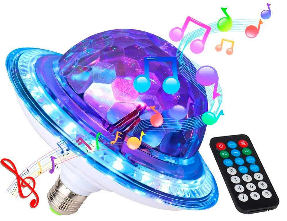 Світлоприлад Диско куля LED UFO Bluetooth Crystal Magic Ball (170)