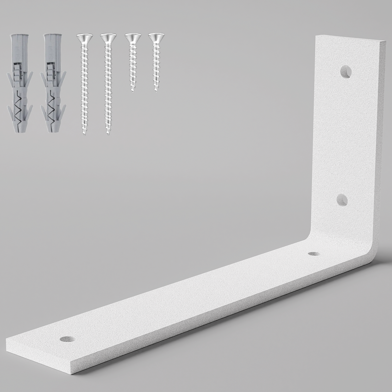 Держатель для полки Лофт 190х100 мм 1 шт. Белый