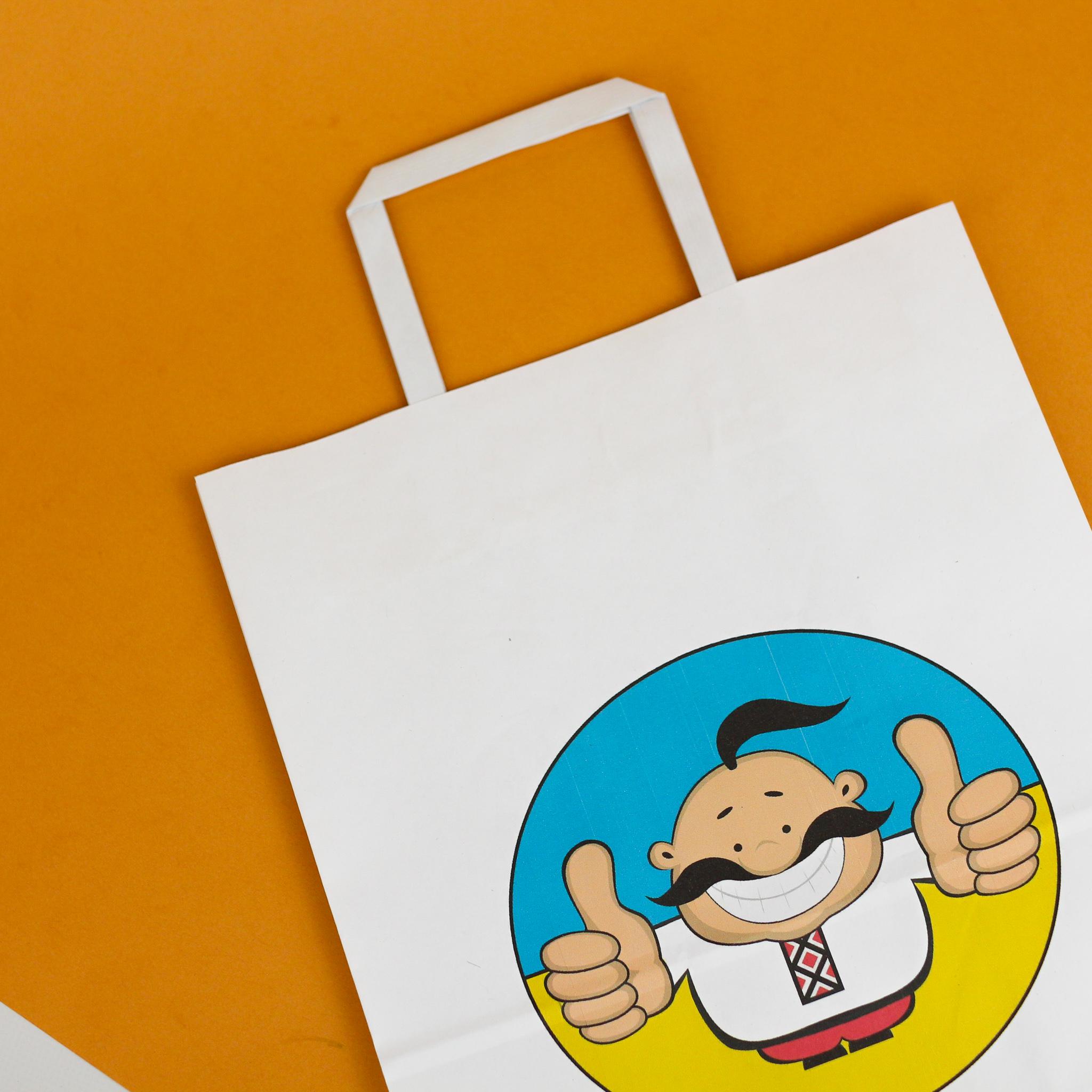 Пакет бумажный с плоскими ручками и патриотическим изображением 260х150х350 мм 10 шт. - фото 5 Пакет бумажный с плоскими ручками и патриотическим изображением 260х150х350 мм 10 шт. - фото 5