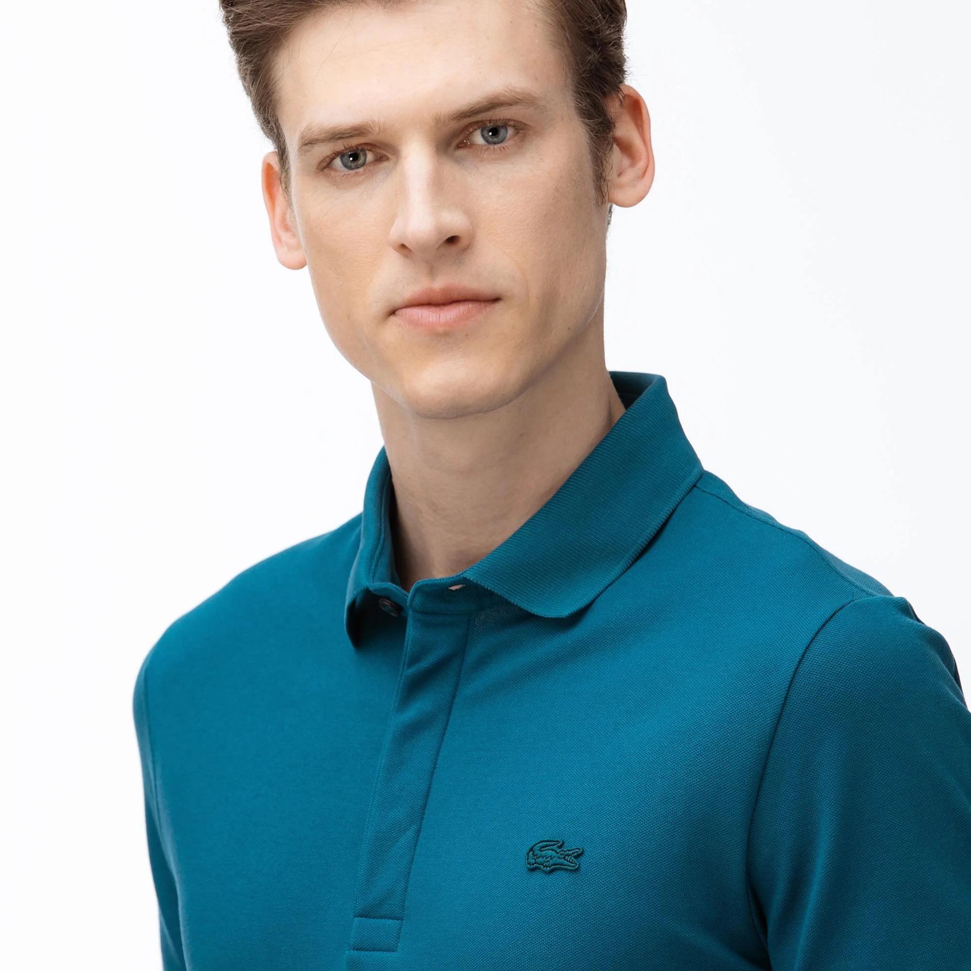 Поло мужское Lacoste Paris Polo 14088 L Navy (17865304) - фото 5