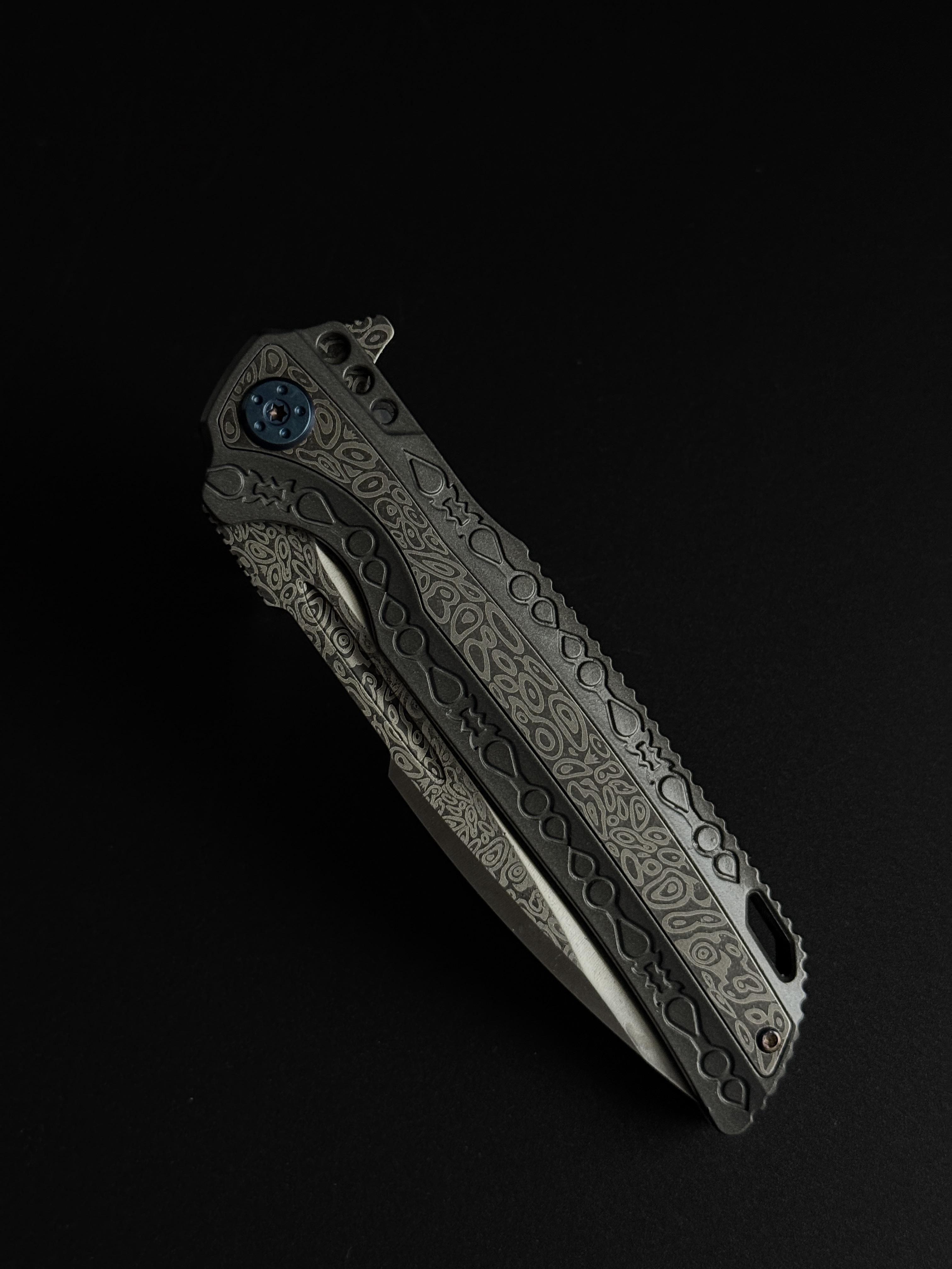 Туристический нож складной 5119 (KN1087) - фото 7