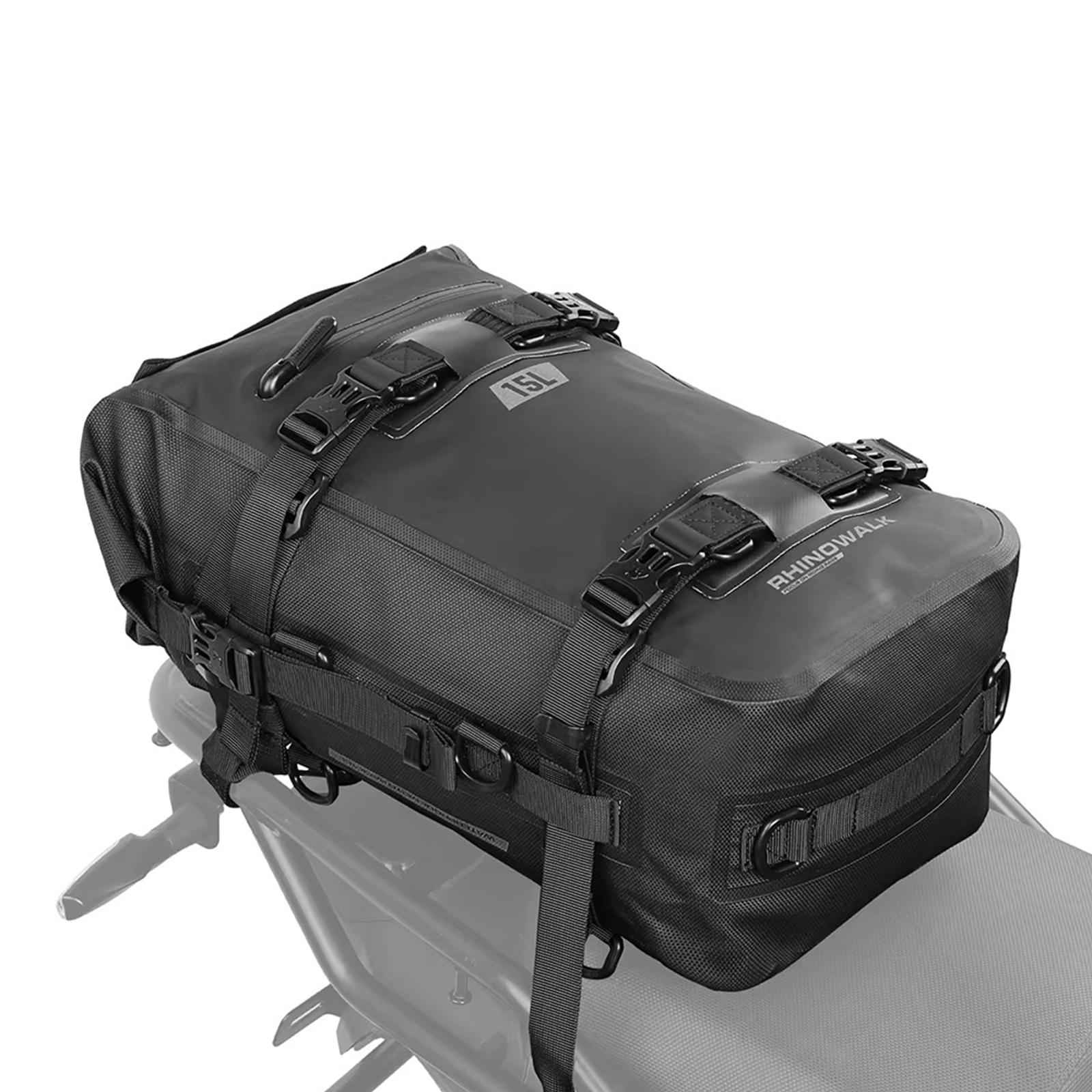 Мотосумка-рюкзак модульная водонепроницаемая Rhinowalk MT2215 15 л Черный (RWK-MT2215-7406)