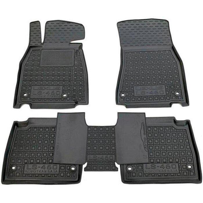 Коврики в салон AVTO-Gumm Lexus LS IV '07-17 4WD короткая база Черный (11802)