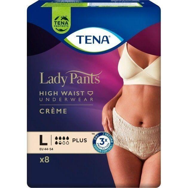 Урологічні труси для жінок Tena Lady Lady Pants Plus Normal Large 8 шт. (7322540920796)