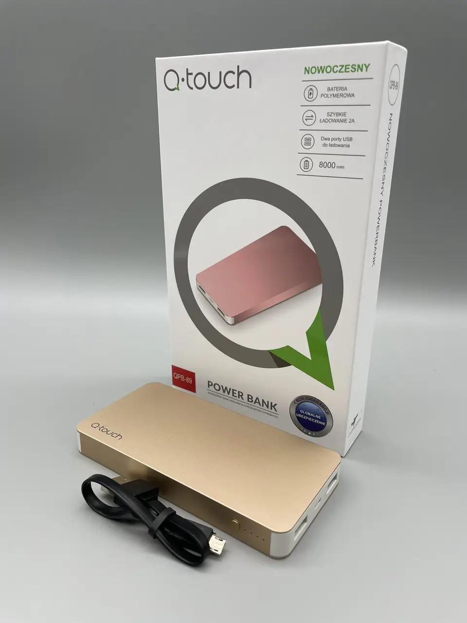 Повербанк Q-Touch QPB-89 8000 mah Золотой (1708677120)