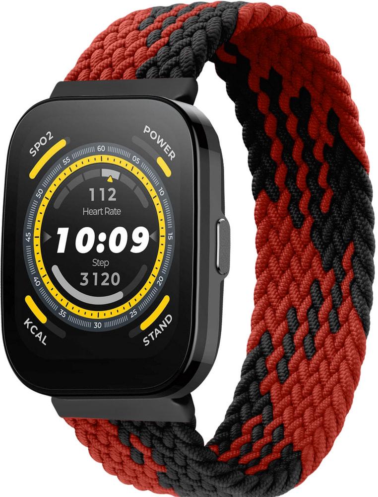 Ремінець Solo Loop Multi для Amazfit Bip 5 (145 мм) Black Red (34434-44)