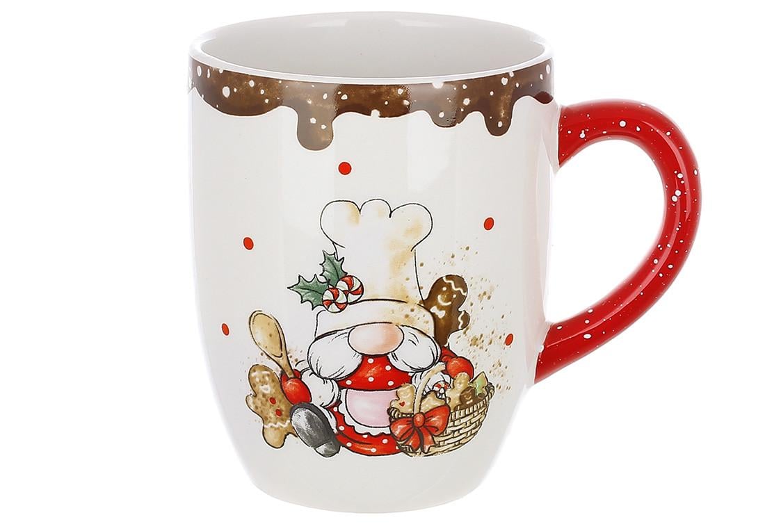 Чашка BonaDi Гном Кухарка с пряниками 400 мл (773-X DM)