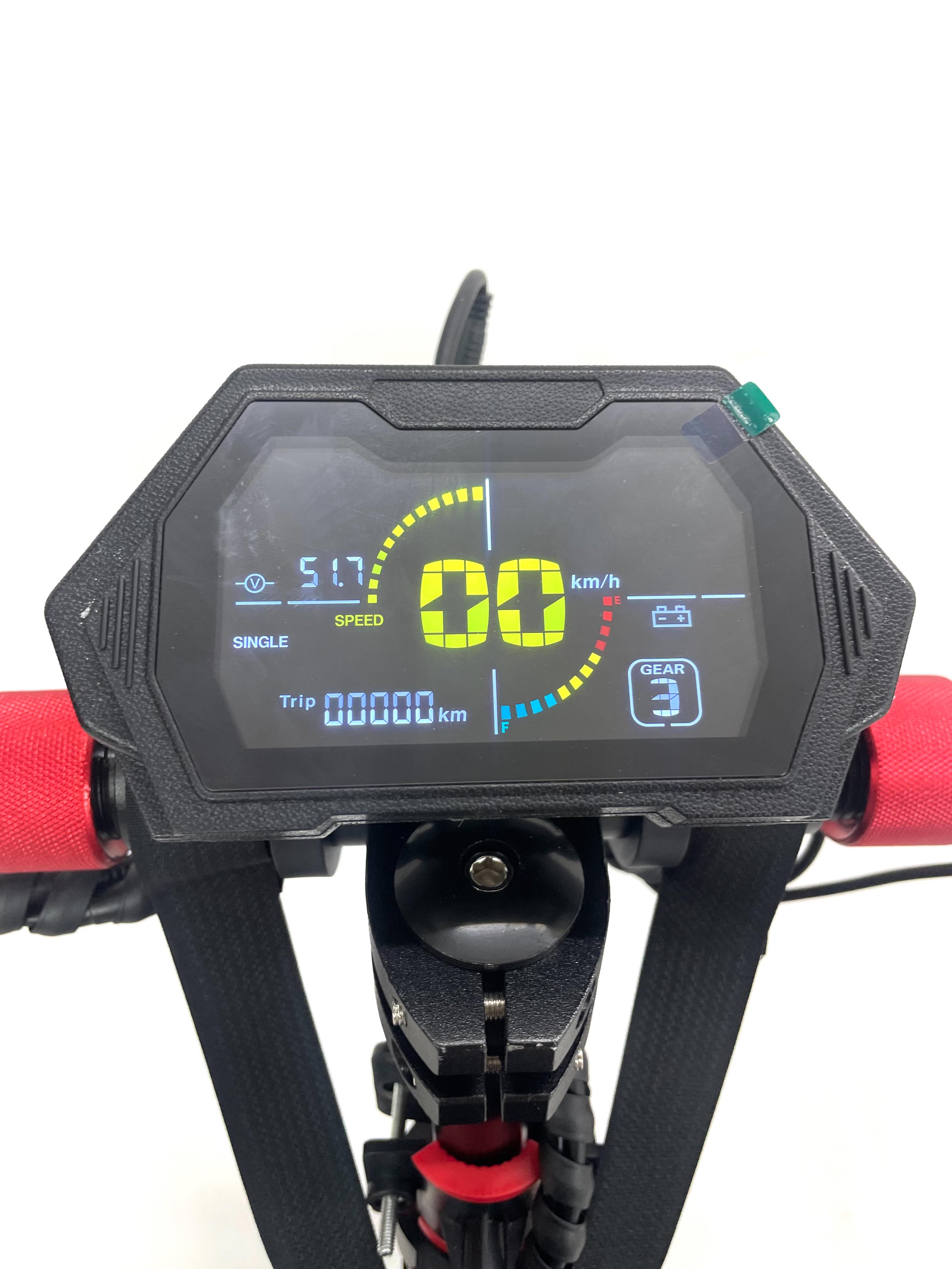 Електросамокат із сидінням TESLA 2000 New 2000W 48V 21Ah NFC ключі - фото 5