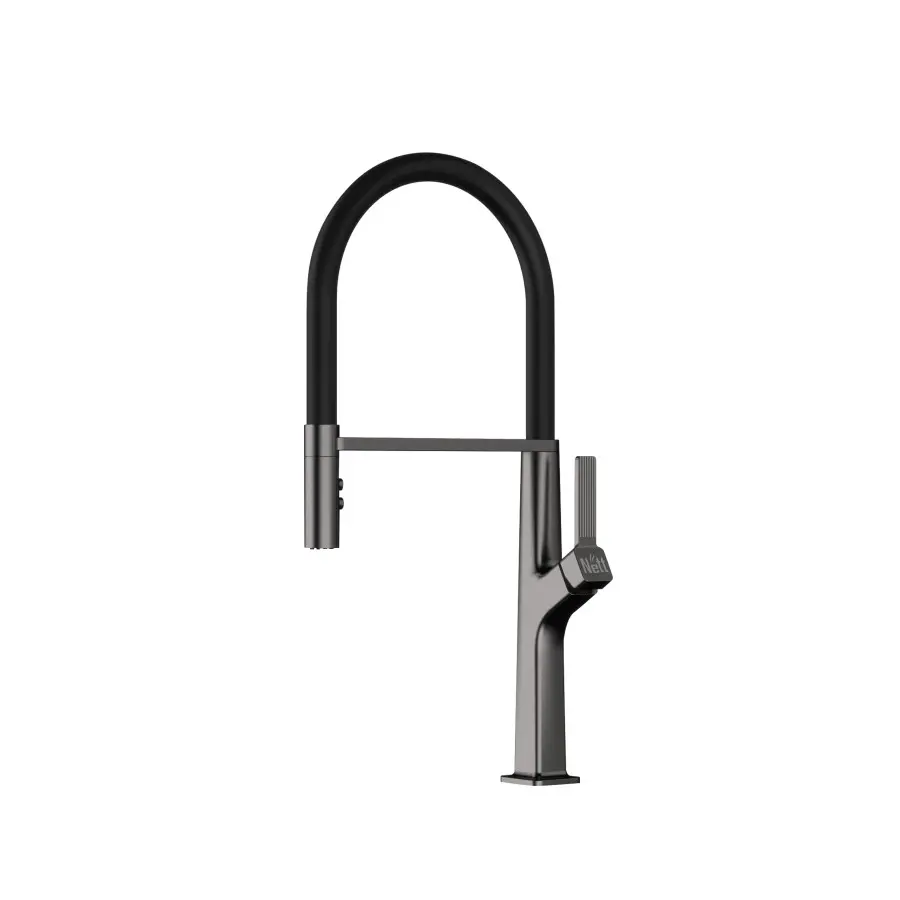 Змішувач для кухні Nett GG-56 гнучкий Графітовий (NET-033920 NET-033920)