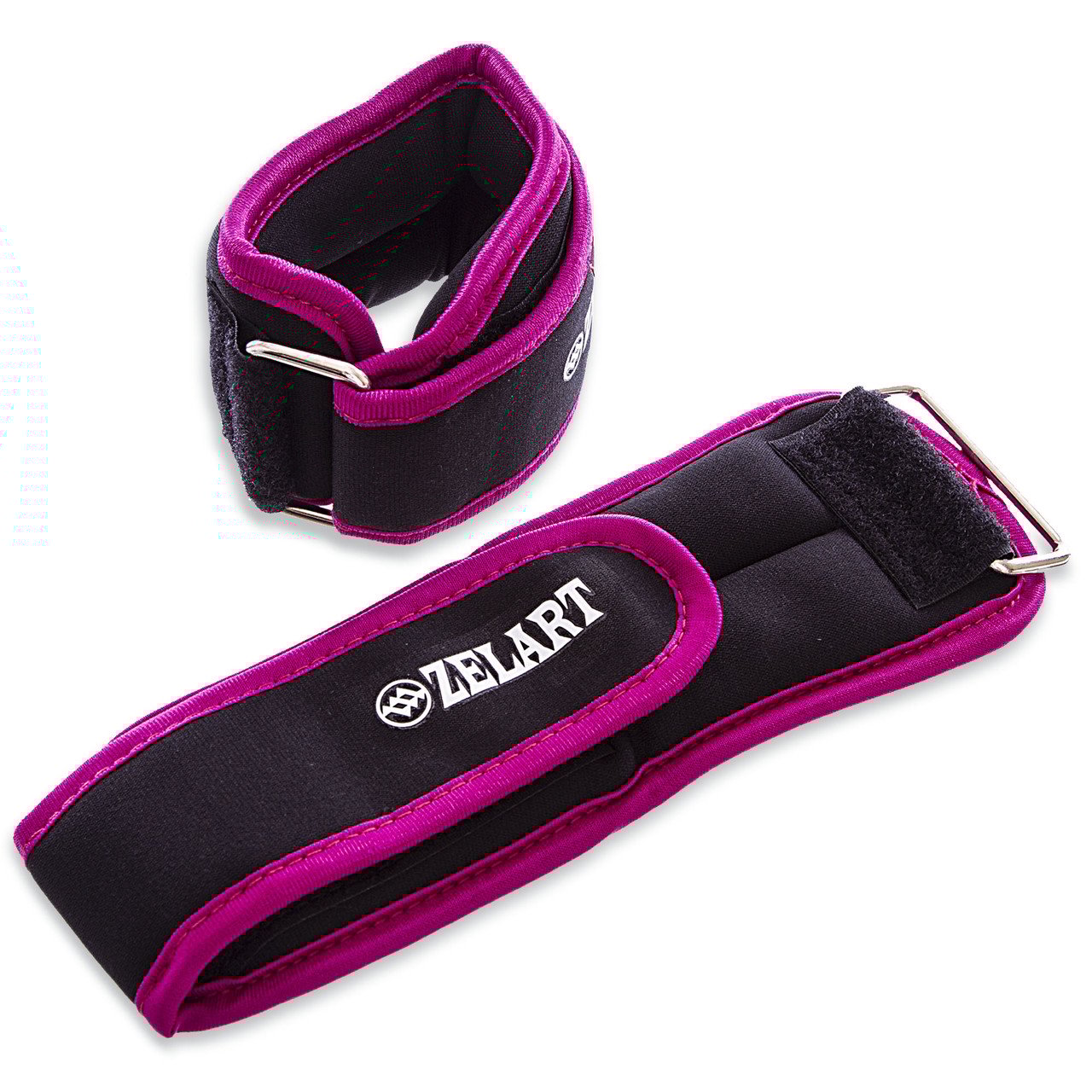 Утяжелители-манжеты для рук и ног Zelart FI-5732-1-PI 2х0,5 кг