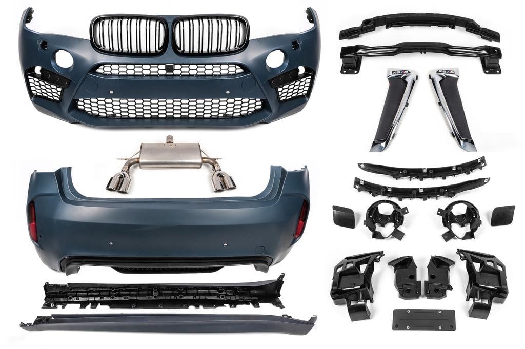 Комплект обвісів X6M GBT для BMW X6 F-16 2014-2019 рр. різні матеріали