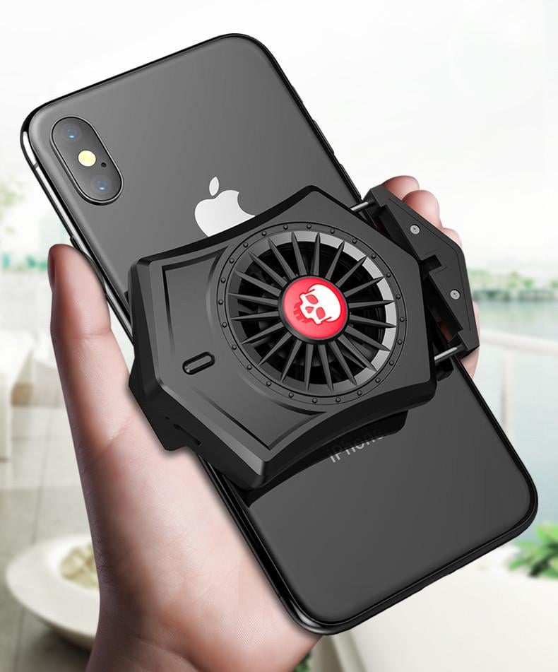 Радіатор для охолодження телефону SUNROZ Phone Cooler під час гри Чорний (SUN4802) - фото 3