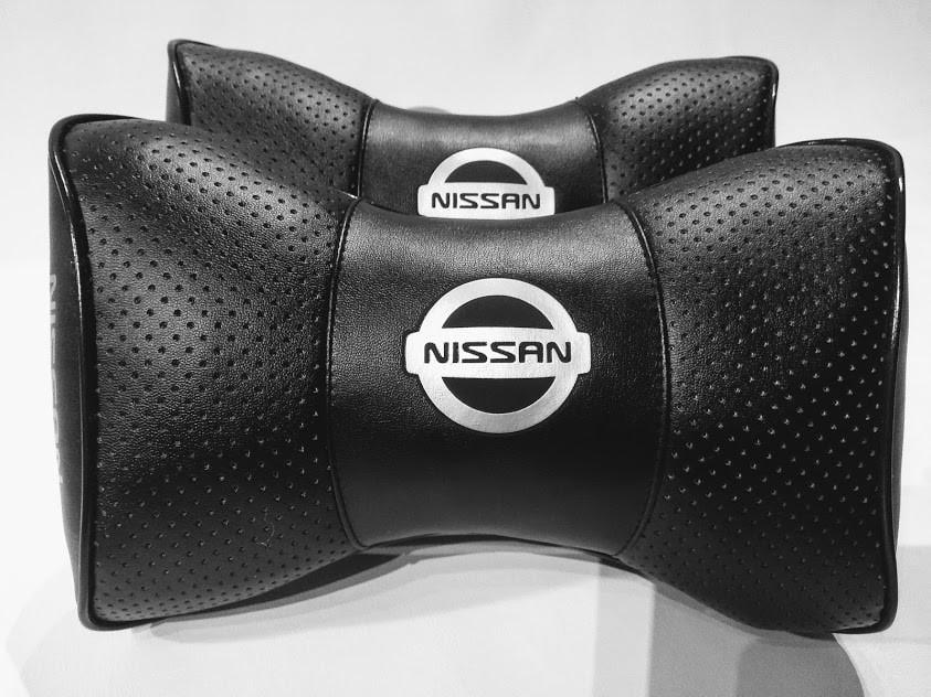 Подушка на підголовник авто Nissan 2 шт. (00438) Подушка на підголовник авто Nissan 2 шт. (00438)