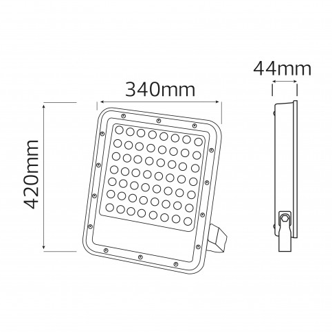 Прожектор світлодіодний Standart 300W 6400K SMD (s140106) - фото 3