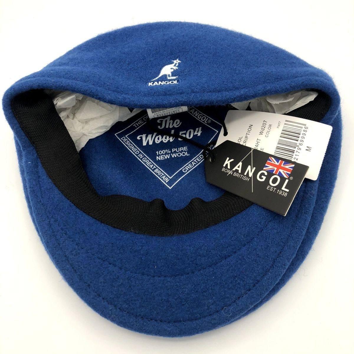 Кепка берет Kangol тепла М Синій (3189565885)