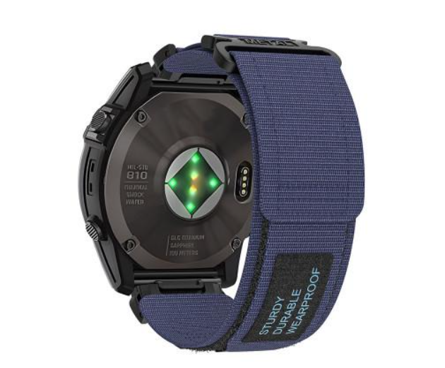 Ремешок Nylon Loop для смарт-часов Garmin Forerunner 745/955 22 мм Синий
