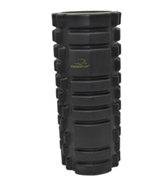 Массажный ролик PowerPlay 4025 Massage Roller 33x15 см Черно-зеленый (60835) - фото 5