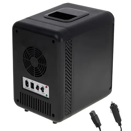 Автохолодильник 4 л портативный для лекарств/косметики/дома/офиса охлаждение и обогрев 12/220V - фото 6 Автохолодильник 4 л портативный для лекарств/косметики/дома/офиса охлаждение и обогрев 12/220V - фото 6