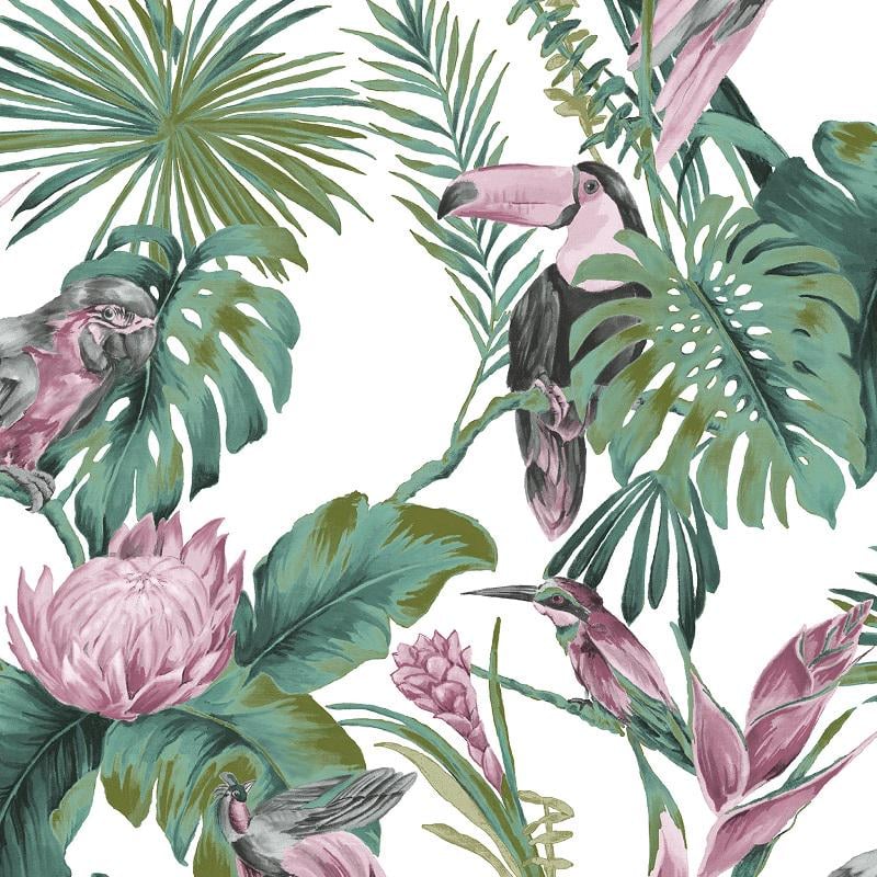 Виниловые обои Parato 0,53x10,05 м Белый (1031006)