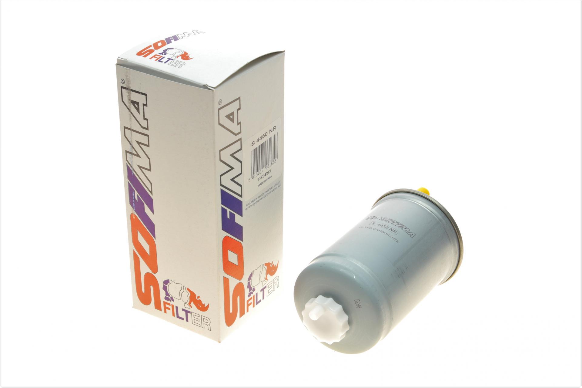 Фільтр паливний SOFIMA для Ford Connect 1,8Di/TDCi 02-13 55kw- (S 4450 NR)