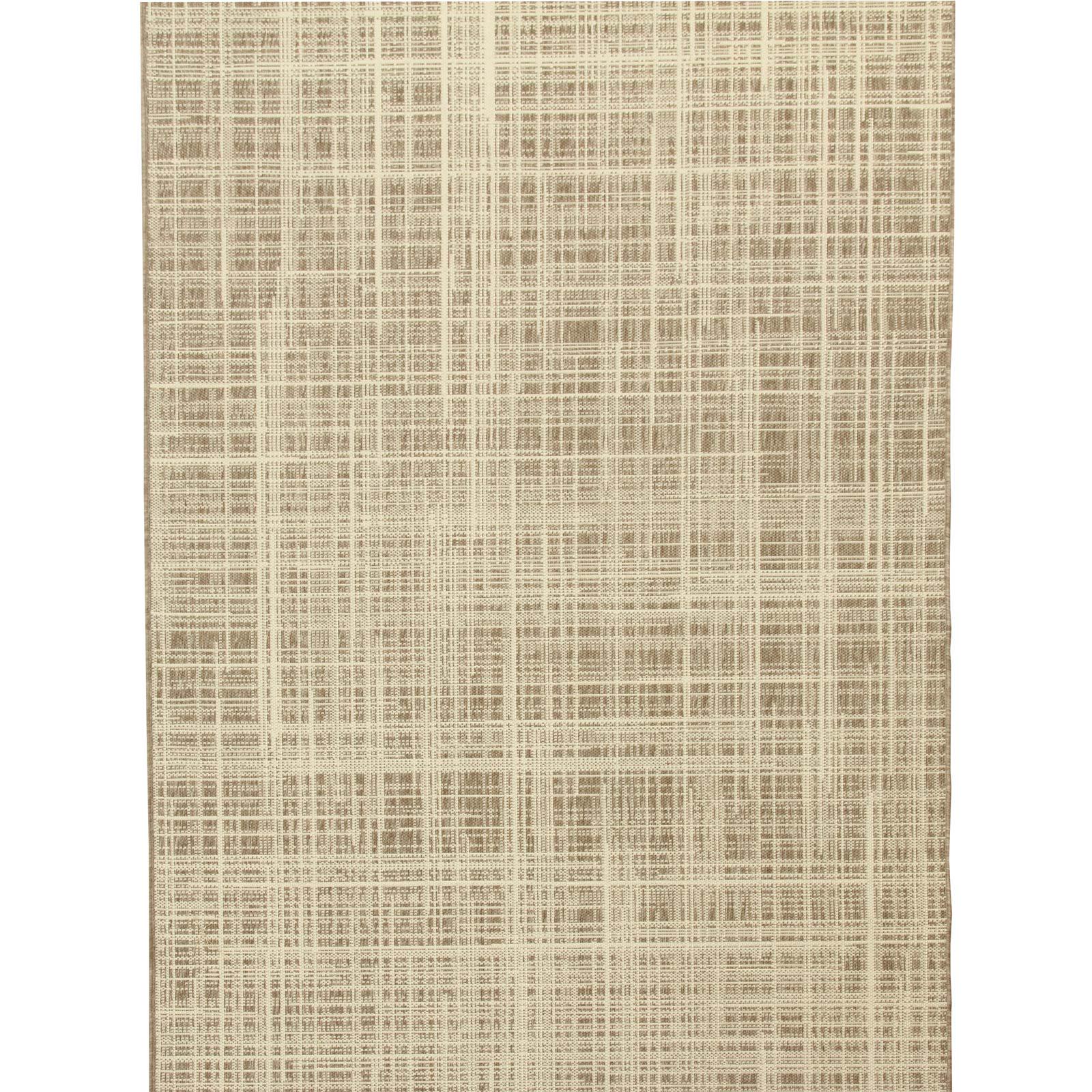 Доріжка килимова безворсова Karat Flex 19171/111 1 м на гумовій основі Бежевий (00-00010785)
