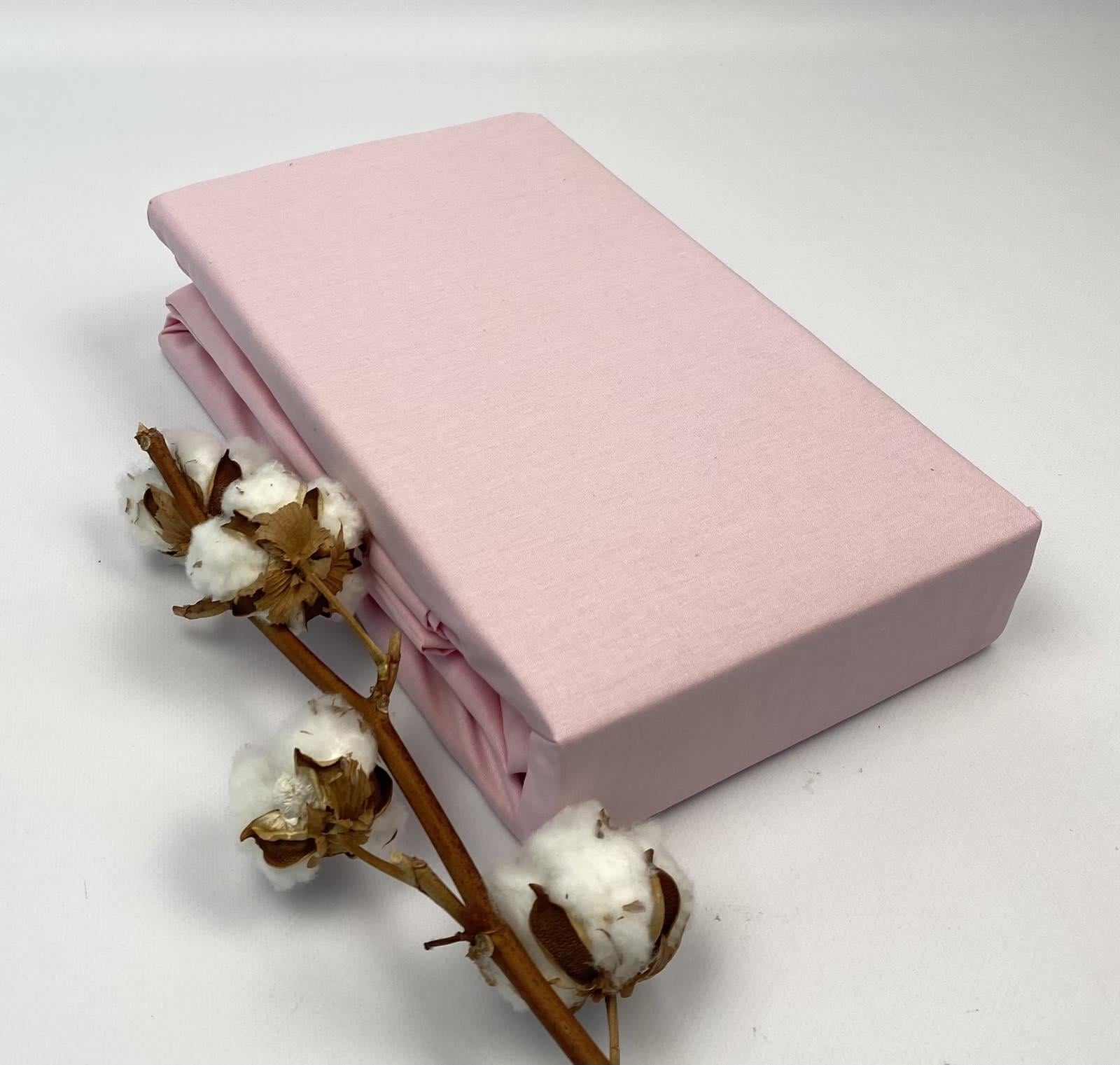 Простынь на резинке Clasy V12 100x200 см c наволочкой 50x70 см Pembe (CN20537)