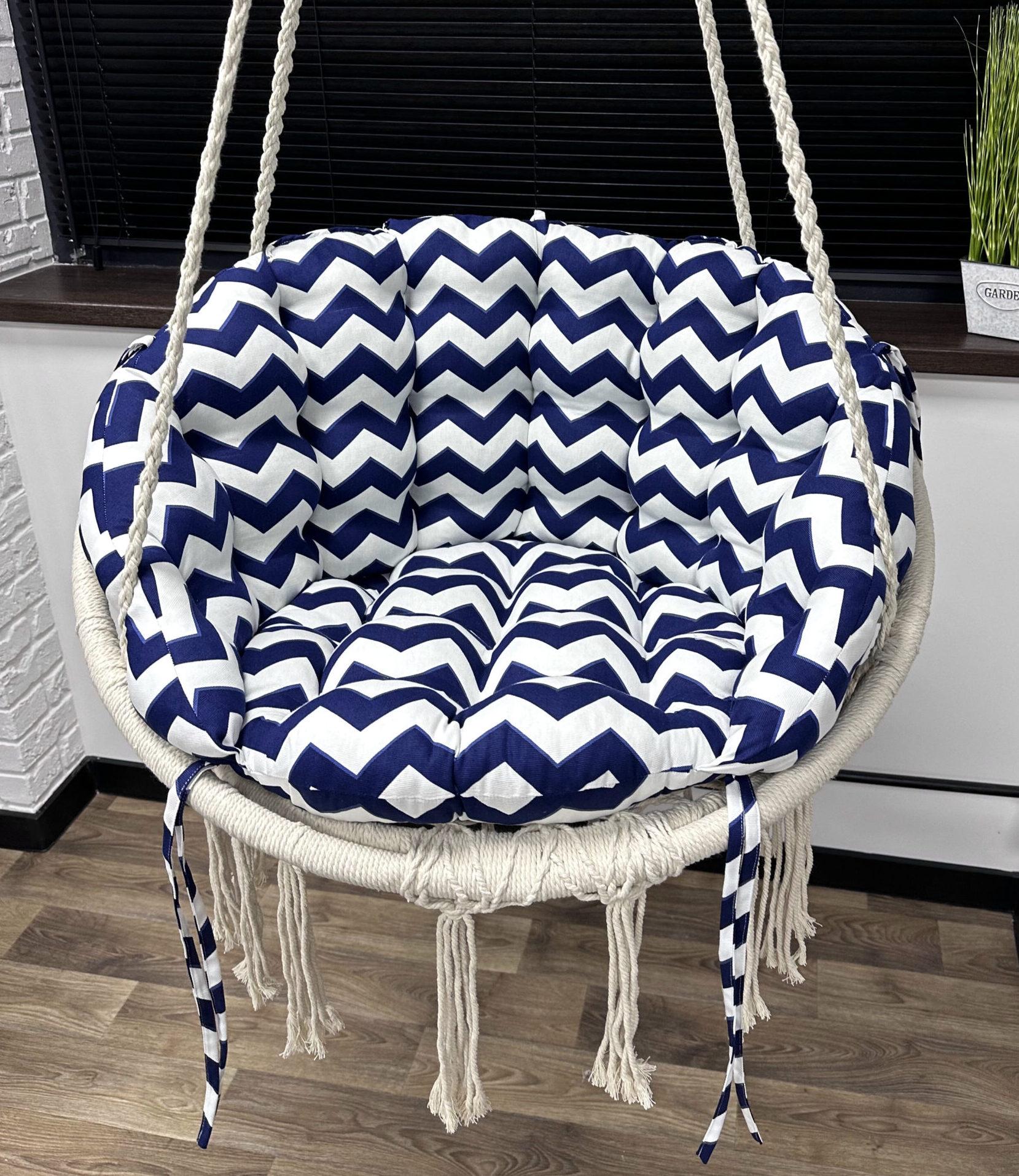 Подушка для подвесной качели Comfort Home Zig-zag 60х40 см