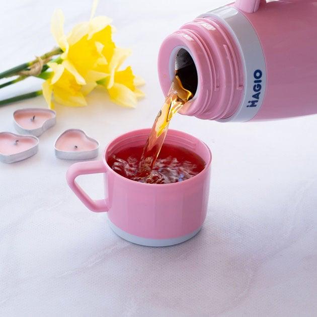 Термос Magio MG-1051P зі скляною колбою (tf5388) - фото 3 Термос Magio MG-1051P зі скляною колбою (tf5388) - фото 3