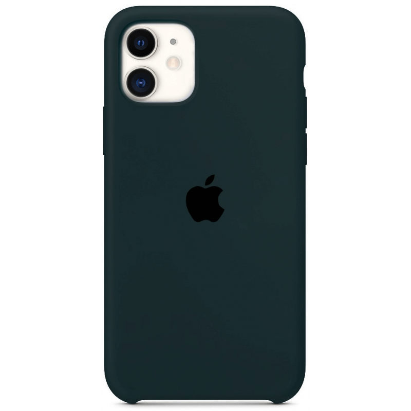 Чехол GoVern Silicone Case Full для Apple iPhone 11 Forest Green