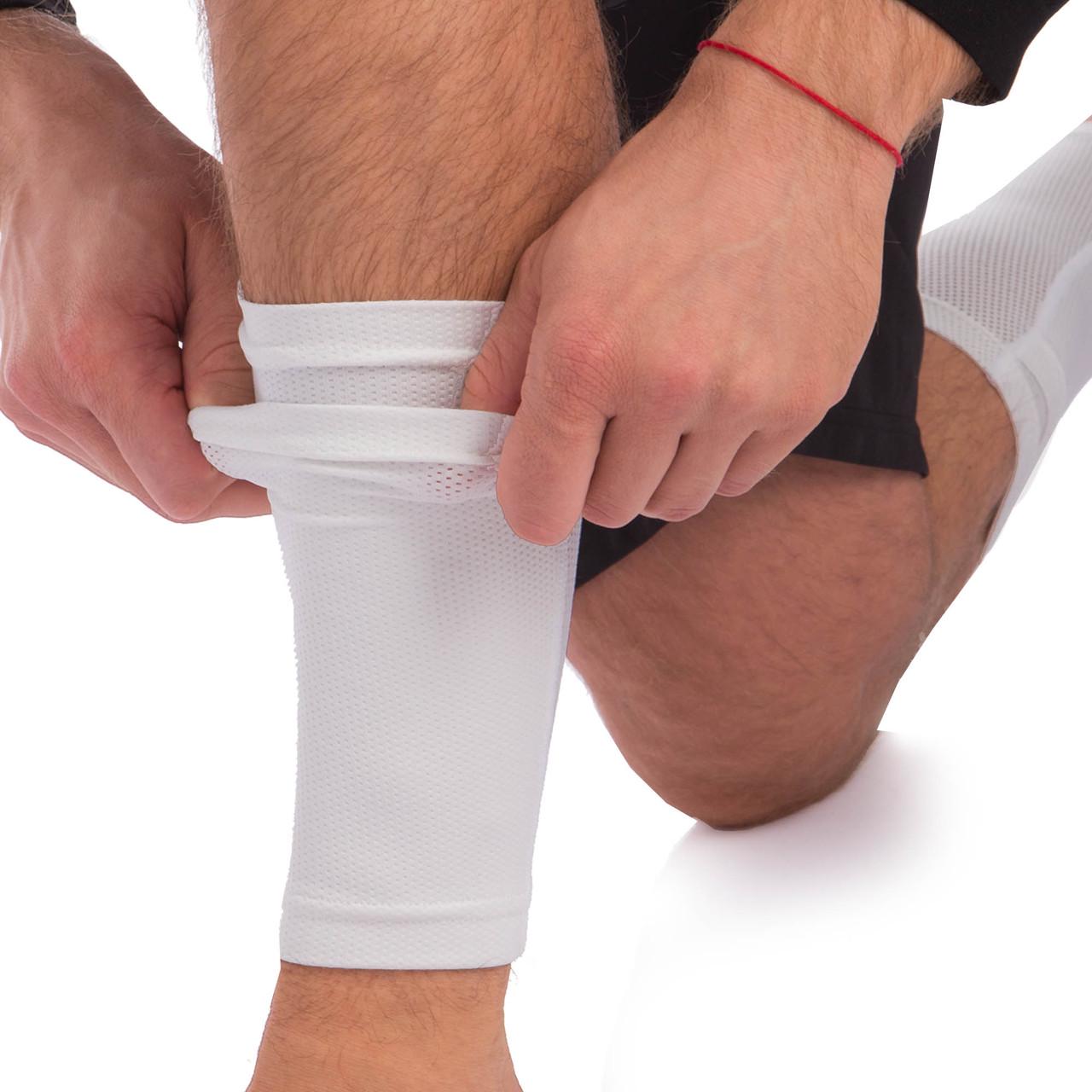 Сетки-фиксаторы для футбольных щитков S Белый (2551410188)