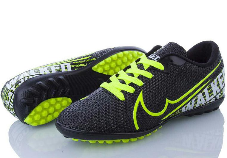 Сороконожки Waykers m717-black-gr р. 41 Черно-зеленый