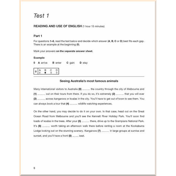 Книга Cambridge University Press "Cambridge English: First 4 Authentic Practice Tests with answers and Downloadable Audio" (ISBN:9781108780148) - фото 3