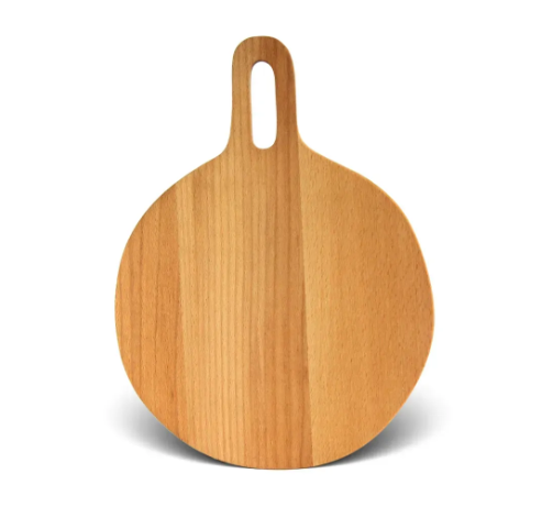 Доска деревянная круглая с ручкой для нарезки Brizoll RUTA 25 см