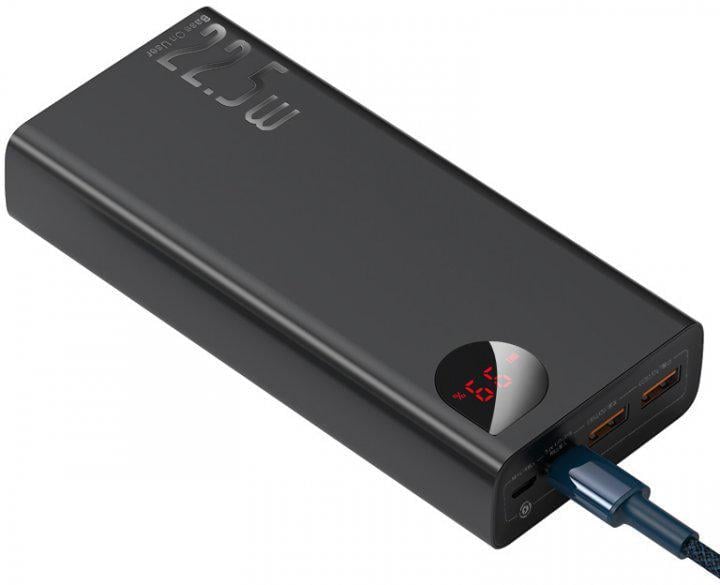 Повербанк Baseus Adaman Metal Digital Display QC 22,5W 20000mAh Tarnish
