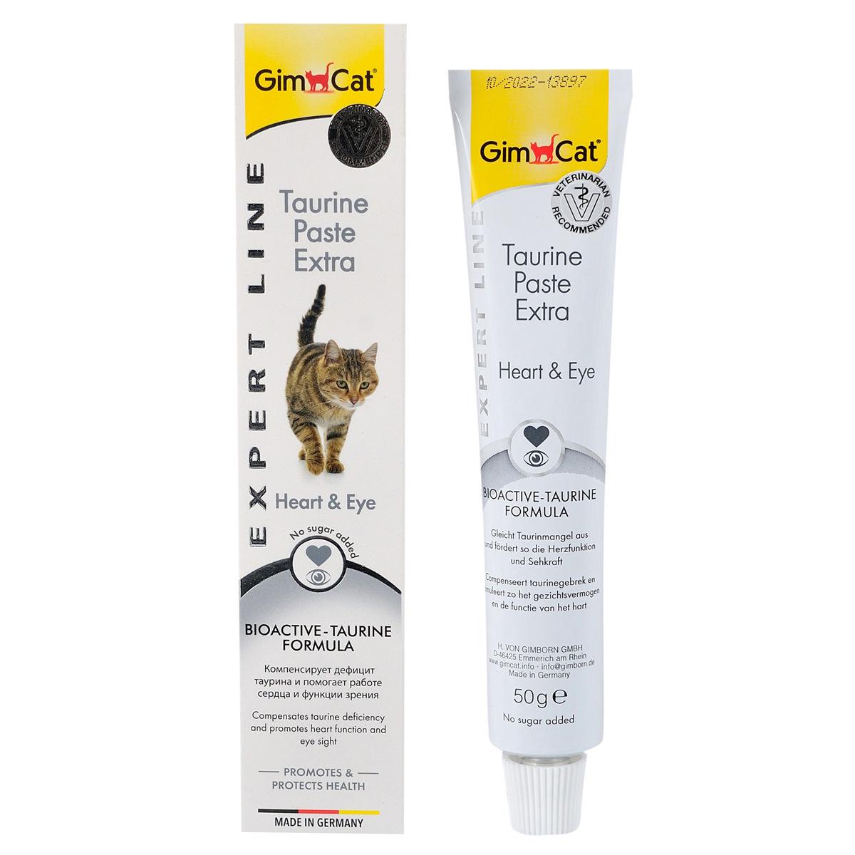 Витамины для кошек GimCat Expert Line Taurine Extra 50 г (402192/402109)