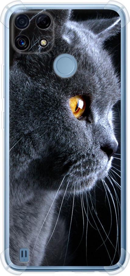 Чехол на Realme C21 Красивый кот (3038sp-2321-42517)