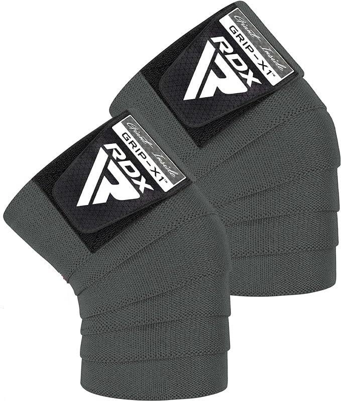 Бинти на коліна RDX K1 GYM Knee Wraps Grey (A-013148) Бинти на коліна RDX K1 GYM Knee Wraps Grey (A-013148)
