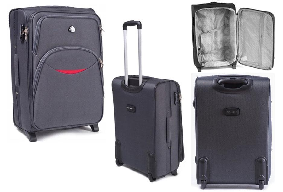 Валіза текстильна Wings 1708 M на 2 колесах Сірий (CETKNWI1708MS2SER) - фото 4 Валіза текстильна Wings 1708 M на 2 колесах Сірий (CETKNWI1708MS2SER) - фото 4