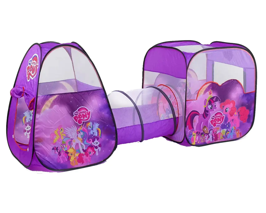 Детская игровая палатка с туннелем My Little Pony 8015 PN в сумке (8015 PN) Детская игровая палатка с туннелем My Little Pony 8015 PN в сумке (8015 PN)