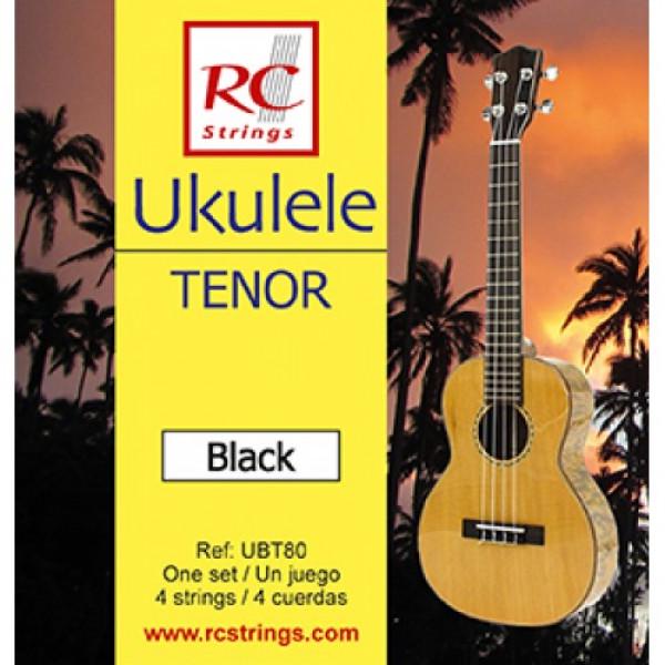 Струни для укулеле Royal Classics UBT80 Ukelele Black Tenor