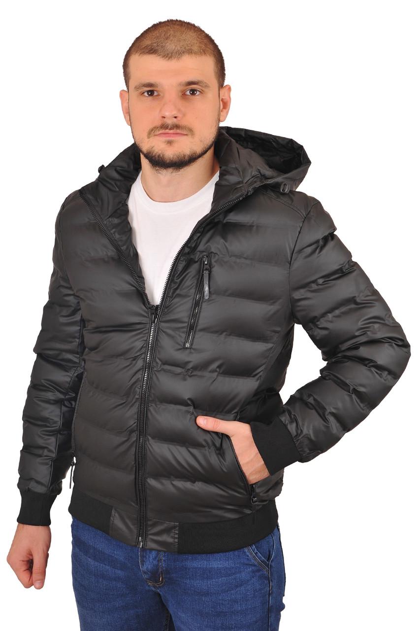 Куртка демісезонна чоловіча Fudiao 23-5836B Чорний (23-5836_43_66) - фото 3 Куртка демісезонна чоловіча Fudiao 23-5836B Чорний (23-5836_43_66) - фото 3