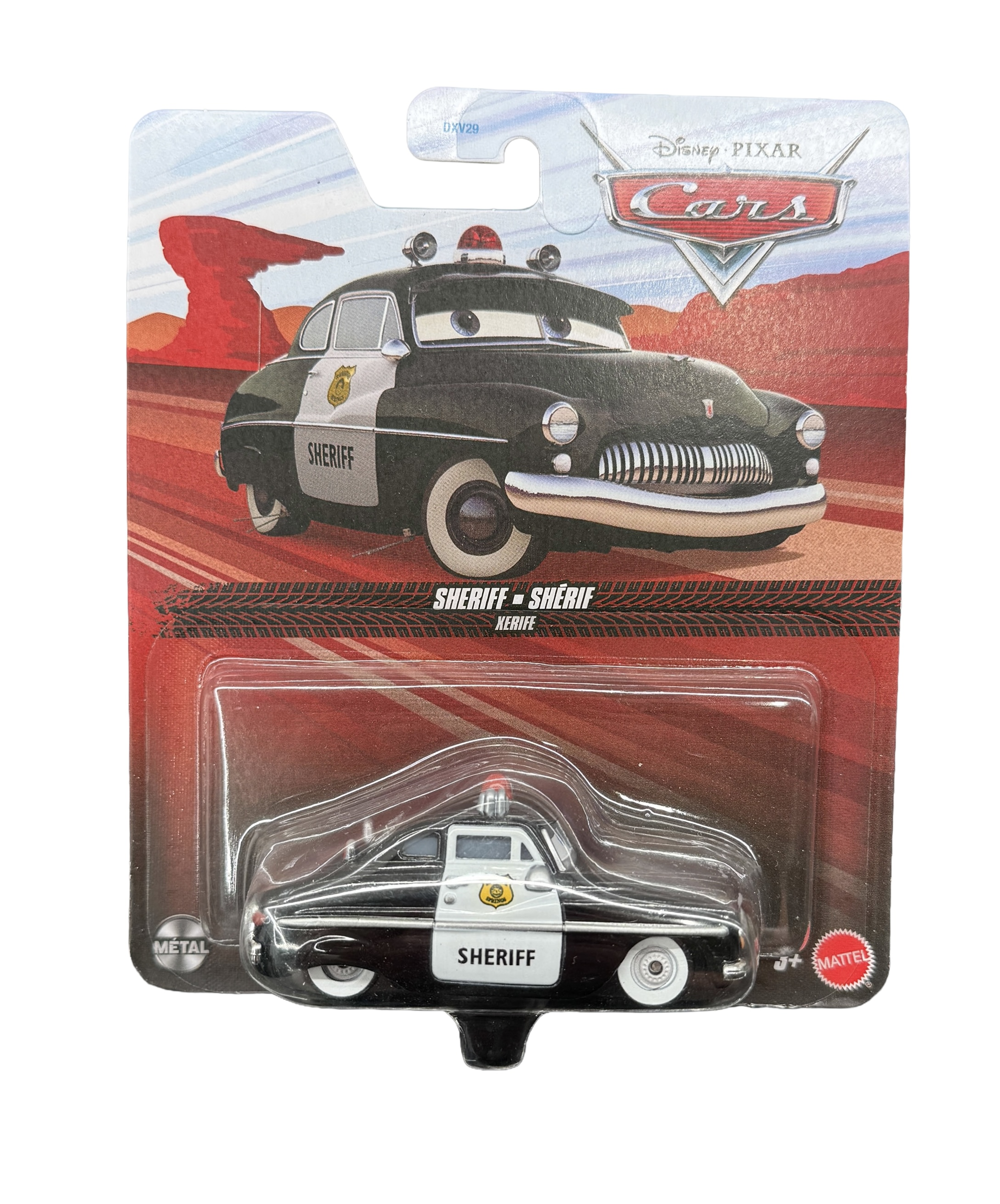 Машинка игрушечная Тачки Шериф Mattel Disney Pixar (37365726)