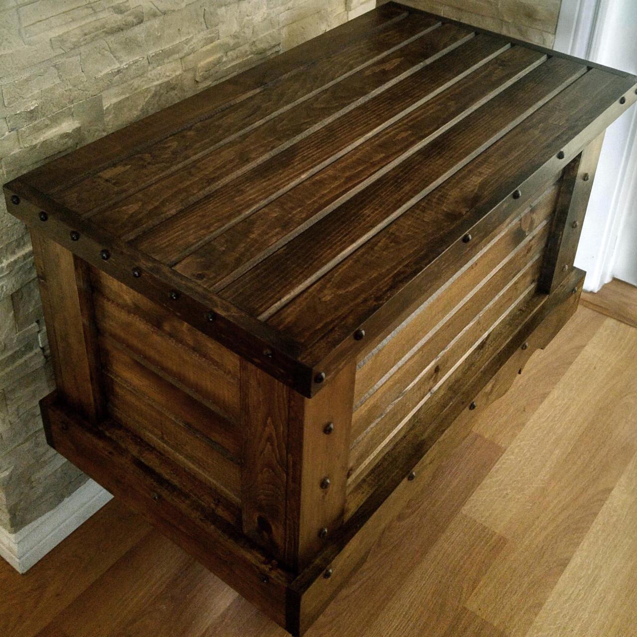 Сундучок из дерева Эстансия Капучино (СДЧ-003609)