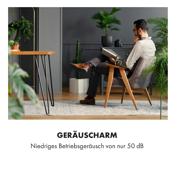 Кондиционер мобильный KLARSTEIN Pure Blizzard 3 2G 7000 BTU/2,1 кВт (10028187) - фото 6