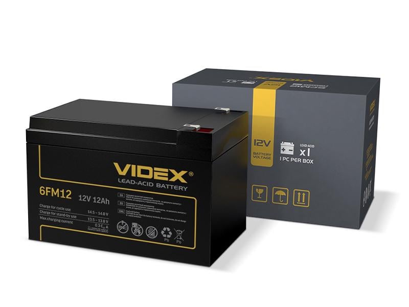 Аккумулятор Videx 6FM9 свинцово-кислотный color box 12 V 9 Ah 1 шт. (7292)