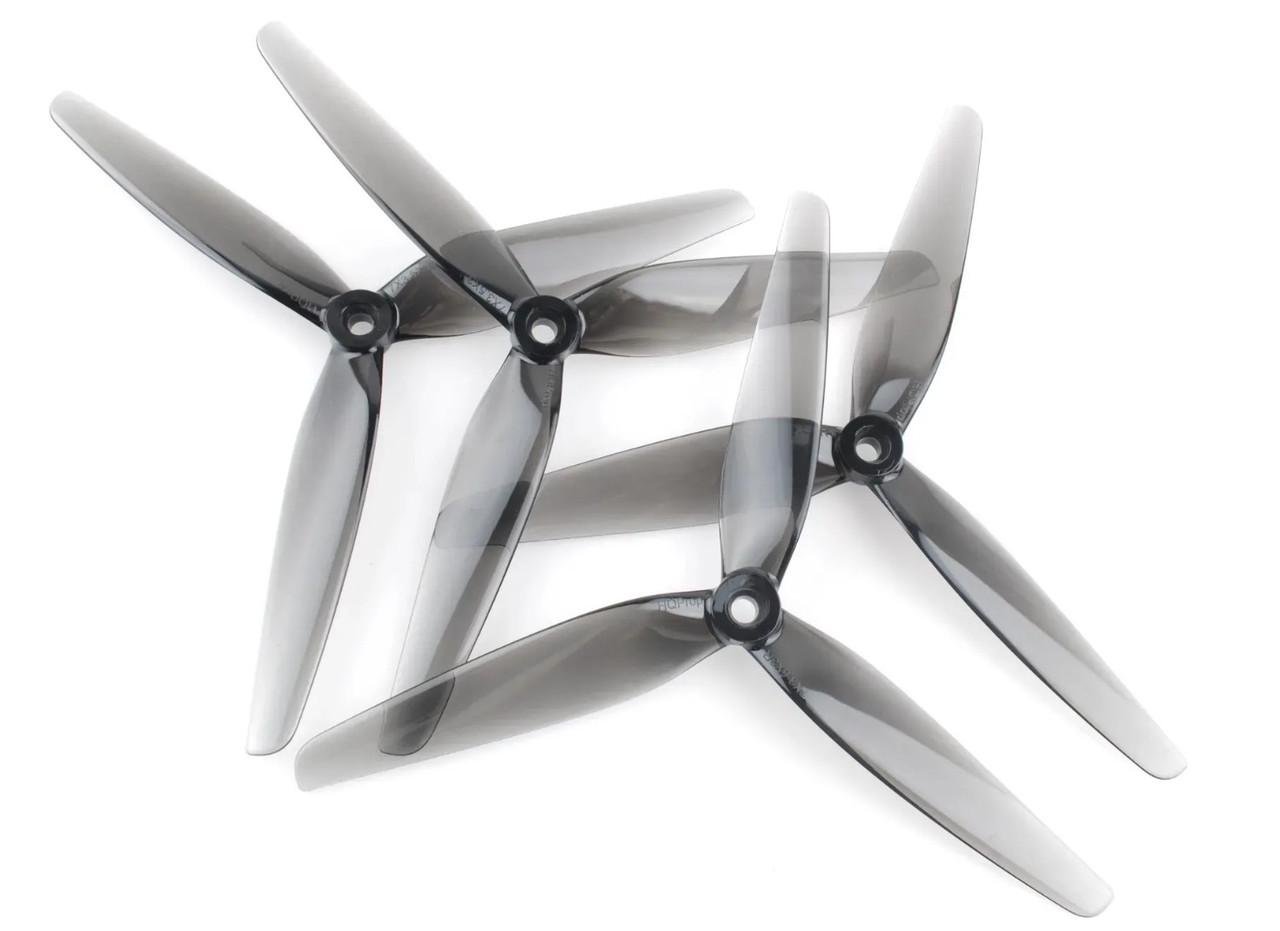 Пропеллеры HQProp 7035 3 лопасти для FPV квадрокоптера CW/CCW DP7X3.5X3GR-PC 2 шт. Light Grey (2135094921)