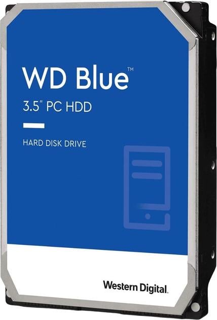 Жесткий диск WD Blue HDD 3,5" SATA 6TB 5400rpm/256MB (WD60EZAX)