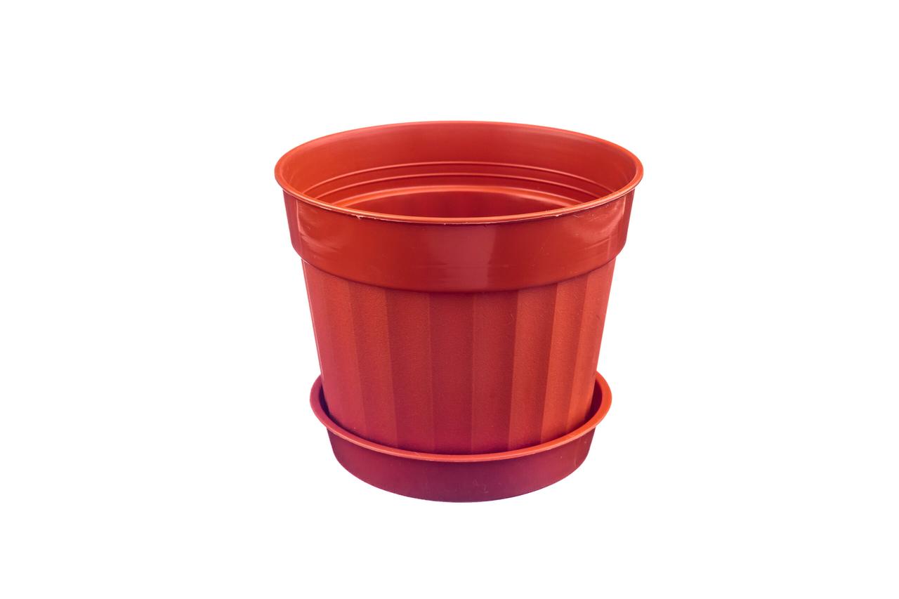 Горшок цветочный Аттика №14 комплект 1 л Горшок цветочный Аттика №14 комплект 1 л