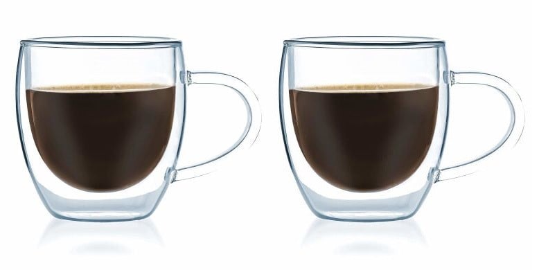 Набор чашек с двойными стенками Winox 240 мл 2 шт.